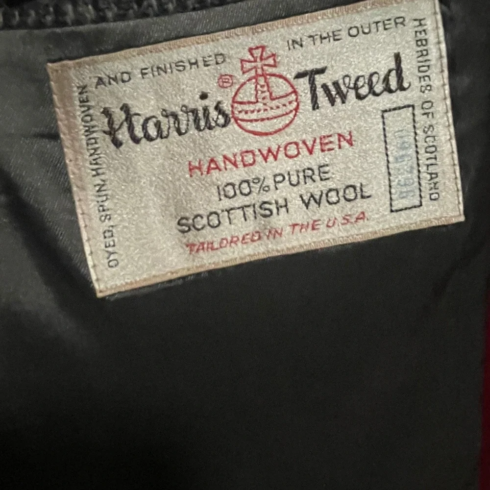 Mens‎ Yorkshire Imperial Quiksilver Tweed Harris Tweed Wool Blazer Jacket 42 Reg